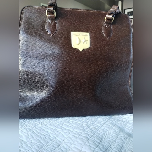 Barry Kieselstein-Cord Vintage Moonstar Brown Leather Tote - Picture 8 of 14